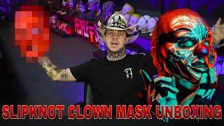 SLIPKNOT CLOWN MASK UNBOXING!