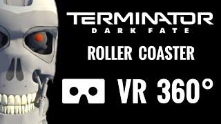 360° Terminator Dark Fate 360 VR video Roller Coaster Virtual Reality