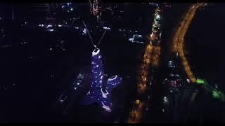 Fireworks Show at Guangxi New Media Center，China 广西新媒体中心烟火秀