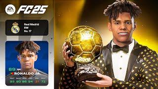 Can Ronaldo Junior Win The Ballon D´Or? - FC 25 My Player