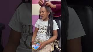 Angry Hair Braider #angry  #angrybraider #hairbraider  #scalpbraids #tenderhead