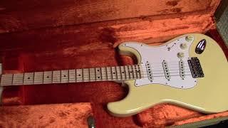 2019 Fender Yngwie Malmsteen Stratocaster Vintage White