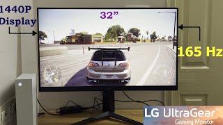 LG UltraGear 32 inch QHD(2K) VA Panel Gaming Monitor - Unboxing, Game testing and Review | 32GN650