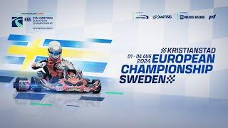 FIA Karting European Championship 2024 Round 4 Sweden - OK/Junior/Academy TV Highlights