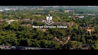 INDIA'S BEAUTIFULL COLLEGE  captured on skycam- #MCC  campus skyview