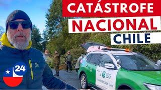 PELIGRO EN LA RUTA, ALERTA DE EMERGENCIA Y UNA CATASTROFE QUE NUNCA VIVIMOS!️#chile #futrono