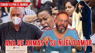 Otaola sobre el noviazgo de Ana de Armas con el asesor del dictador Diaz-Canel