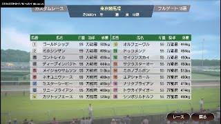 【ウイポ9】三冠馬VS二冠馬でクラシックレースを走ってもらった【カスタム】