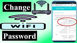 How to Change Wifi Password in Mobile