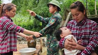17 year old girl takes care of her child alone - husband returns to find mother imprisoned