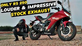 NO AFTERMARKET NEEDED : ENHANCE YOUR STOCK EXHAUST SOUND ! AJR7 - [Moto mystique]