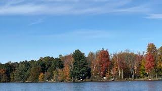 Minden Lake Ontario Canada. Napakalawak ng mga kabukiran mga forest na mga nadaanan namin