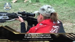 13-year-old shooting sensation Katelyn Francis interview (Pt. 3)