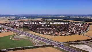 Garching bei München passt Hebesätze 2025 an - Gewerbesteuer News