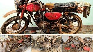 MINSK 125 Full Restoration - Abandoned SoViet Motorcycle MINSK 125cc 2 Stroke Finalization