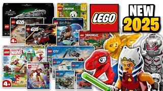 NEW LEGO 2025 Sets OFFICIALLY Revealed - Marvel, Star Wars, Harry Potter & MORE!