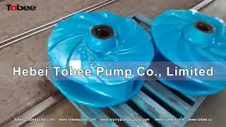 Tobee® 10×8FF-GH Gravel Sand Pump Impeller FGH8137A05D.