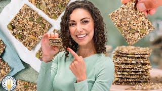 Protein Packed Seed Crackers (Gluten-Free & Crispy)