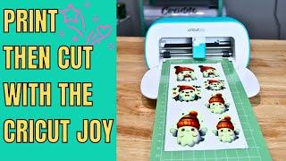 How to print then cut with the Cricut Joy - Cricut hack!