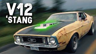 Reidus shows us his Jaguar V12 swapped Mustang "Mach12"