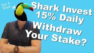 Shark Invest Honest Review.  Should You UNSTAKE? | #SharkInvest | #SWD | #SRX |