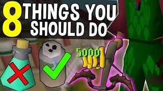 Top 8 things you should be doing in oldschool runescape!