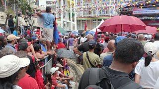 Political Sunday | Meeting the Alliance of Change in Port Louis Ambiance | big Crowd