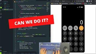 ASMR Programming - Remake IOS Calculator - No talking - HTML + CSS + JAVASCRIPT