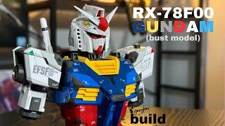 RX-78F00 Gundam (Bust Model) 1/48 | Bandai | Speed Build | Model Kit