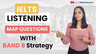 IELTS Listening Test 2024 - MAP LABELLING | BAND 8 Strategies, Tips & Tricks