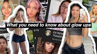 what you NEED to know about glow ups | how to glow up 2021 + the science of glowing up