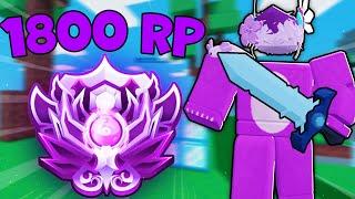 Hitting top 1 NIGHTMARE 1800 RP (Roblox Bedwars)