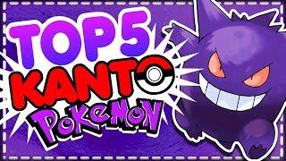 TOP 5 POKEMON aus der KANTO Region!