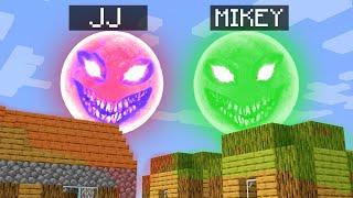 JJ and Mikey Become SCARY SUN MONSTER CHALLENGE in Minecraft - Maizen