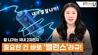 잘 나가는 국내 2차전지 핵심 소재, 밸런스 있게 투자하고 싶다면?   / ETForU