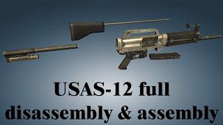 USAS-12: full disassembly & assembly