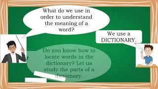 Getting the Meaning of Words using a Dictionary,Thesaurus, and/or Online Resources