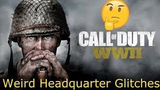 Cod WW2: Weird Glitches in Headquarters