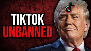 Trump UNBANNED TikTok lol