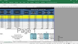 Calculation Advance Income tax with Practical Approach Section 147 Part-2