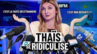 Thaïs se RIDICULISE sur BFMTV ?!