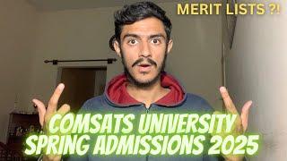 Comsats Spring Admissions 2025 || Life At Comsats University Islmabad