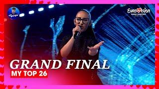 Eurovision 2025: Grand Final - My Top 26
