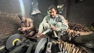 Amazing Process Of Making Sharp KNIFE From Blade | FACTORY MASS PRODUCTION.