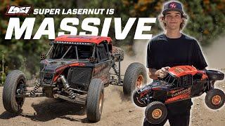 THE NEW LOSI SUPER LASERNUT AT KOH LAND, JOHNSON VALLEY - LOS04019