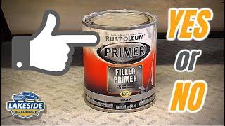 Is RUSTOLEUM Filler Primer Good for Auto Body Repair?