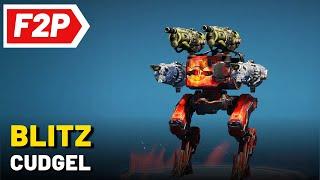 Blitz with Cudgel - War Robots Free to Play Gameplay (No Commentary) WR F2P