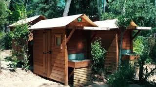 Des sanitaires privés sur les emplacements Premium du Camping**** Les Jardins de La Pascalinette ® !