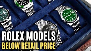 Top Rolex Models Available At Below Retail Prices In 2024