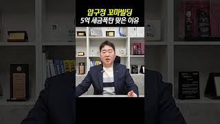 감정평가 때문에 압구정 꼬마빌딩 세금 5억 맞은 이유